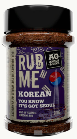 You know it's got Seoul Korean Rub